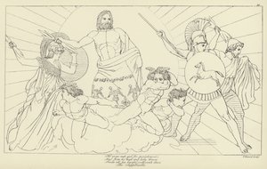 サプリカント 作： John Flaxman
